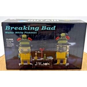 Nutain Breaking Bad Walter White Pinkman Building Kit CL0006 New/Sealed